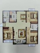 九龍新城電梯洋房3樓 不頂不沖104.68平 三室二衛(wèi)38萬