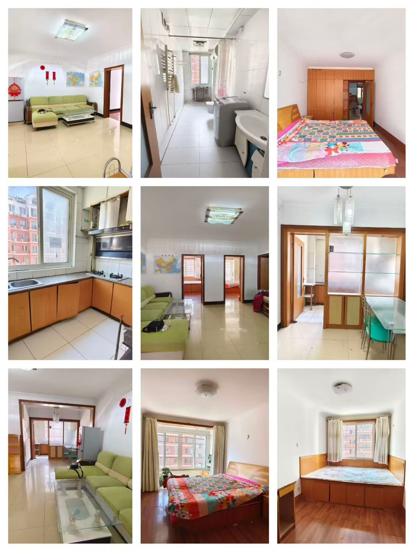 @700/月，陽光小區(qū)1期，3樓!